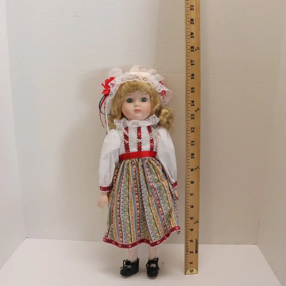 American Dreams Porcelain‎ Doll Collection Marta from Poland